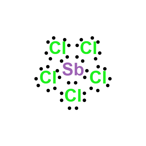sbcl5 lewis structure
