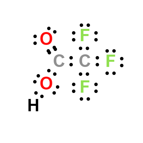 tfa lewis structure