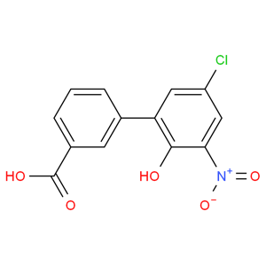 5'-氯-3'-硝基-2'-羟基-[1,1'-联苯]-3-甲酸