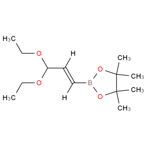 华腾供应 3,3-二乙氧基-1-丙烯基硼酸频哪醇醚(E)+(Z)	153737-25-8