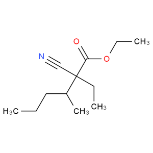 2-氰基-2-乙基-3-甲基-己酸乙酯
