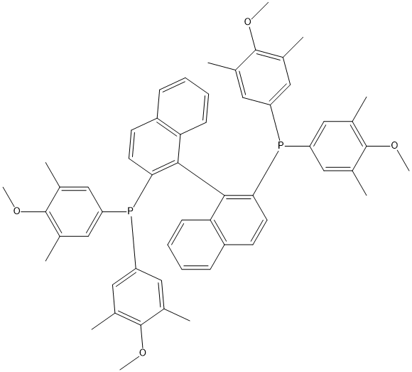 541502-09-4 Phosphine, (1S)-[1,1'-binaphthalene]-2,2'-diylbis[bis(4-methoxy-3,5-dimethylphenyl)- (9CI)