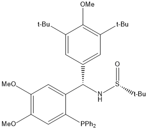  [S(R)]-N-[(S)-(3,5-双叔丁基-4-甲氧基苯基)][2-(二苯基膦)-4,5二甲氧基苯基]-2-叔丁基亚磺酰胺