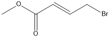 Methyl 4-bromocrotonate  Structure