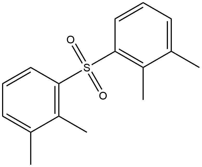 ジキシリルスルホン 化学構造式