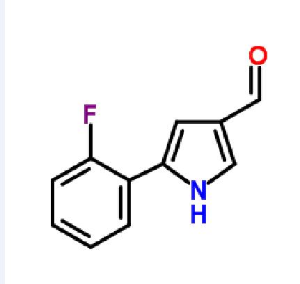 5-(2-氟苯基)-1H-吡咯-3-甲醛 产品图片