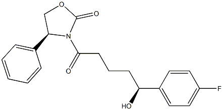 (4S)-3-[(5S)-5-(4-氟苯基)-5-羟基戊酰基]-4-苯基-1,3-氧氮杂环戊烷-2-酮 产品图片