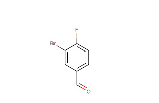 3-溴-4-氟苯甲醛 产品图片