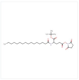 NΕ-棕榈酰基-L-谷氨酸Γ-琥珀酰亚胺基-Α-叔丁酯 产品图片