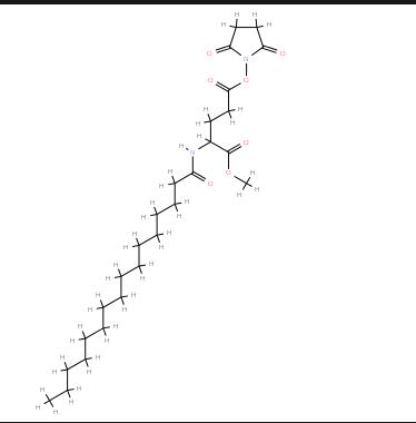 N-十六酰基谷氨酸Α-苄酯Γ-N-羟基琥珀酰亚氨酸酯 产品图片
