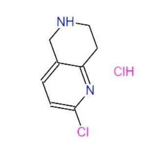 2-氯-5,6,7,8-四氢-1,6-萘啶盐酸盐 产品图片