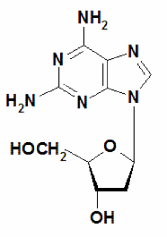 2,6-二氨基嘌呤-2’-脱氧核苷 产品图片