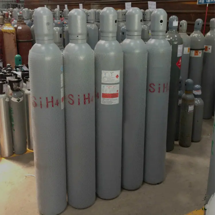 硅烷 高纯硅烷 SiH4气体 99.9999% 半导体用电子级硅烷 产品图片
