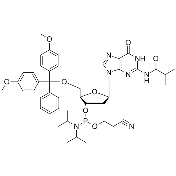 DMT-dG(iBu)-CE亚磷酰胺单体 产品图片