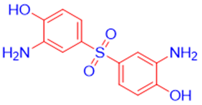 双(3-氨基-4-羟基苯基)砜；3,3'-二氨基-4,4'-二羟基二苯砜 7545-50-8 产品图片