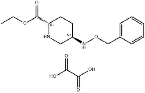 (2S,5R)-苄氧胺基哌啶-2-甲酸乙酯草酸盐 产品图片