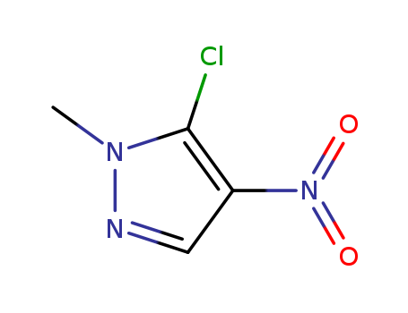 5-氯-1-甲基-4-硝基-1H-吡唑 产品图片