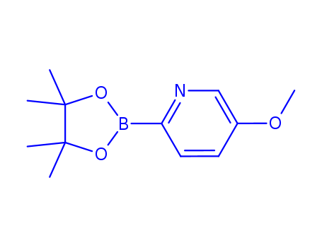 5-甲氧基-2-(4,4,5,5-四甲基-1,3,2-二氧硼杂环戊烷-2-基)吡啶 产品图片