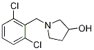 1-(2,6-二氯-苄基)-吡咯烷-3-醇, 864415-36-1, 结构式