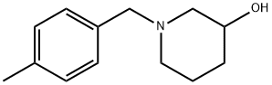1-(4-methylbenzyl)piperidin-3-ol Struktur