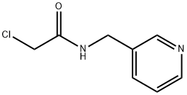 2-chloro-N-(pyridin-3-ylmethyl)acetamide Structure