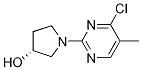 (R)-1-(4-Chloro-5-methyl-pyrimidin-2-yl)-pyrrolidin-3-ol 结构式