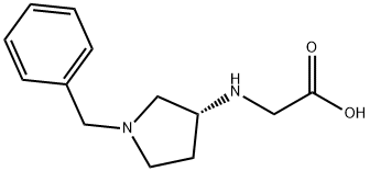 ((R)-1-Benzyl-pyrrolidin-3-ylaMino)-acetic acid Structure