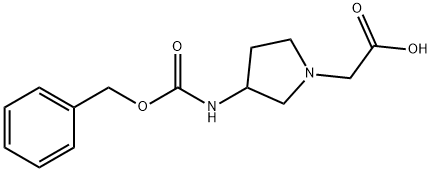 (3-BenzyloxycarbonylaMino-pyrrolidin-1-yl)-acetic acid|(3-苄氧基羰基氨基-吡咯烷-1-基)-乙酸