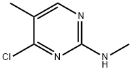 (4-氯-5-甲基-嘧啶-2-基)-甲基-胺, 861077-07-8, 结构式