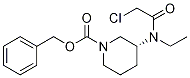 (R)-3-[(2-Chloro-acetyl)-ethyl-aMino]-piperidine-1-carboxylic acid benzyl ester Struktur