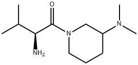 (S)-2-AMino-1-(3-diMethylaMino-piperidin-1-yl)-3-Methyl-butan-1-one Struktur