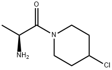 (S)-2-AMino-1-(4-chloro-piperidin-1-yl)-propan-1-one 结构式