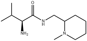 (S)-2-AMino-3-Methyl-N-(1-Methyl-piperidin-2-ylMethyl)-butyraMide Struktur