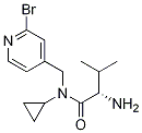 (S)-2-AMino-N-(2-broMo-pyridin-4-ylMethyl)-N-cyclopropyl-3-Methyl-butyraMide Struktur