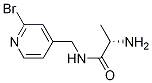 (S)-2-AMino-N-(2-broMo-pyridin-4-ylMethyl)-propionaMide 化学構造式
