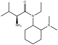(S)-2-AMino-N-(2-diMethylaMino-cyclohexyl)-N-ethyl-3-Methyl-butyraMide Structure
