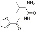 (S)-2-AMino-N-(2-furan-2-yl-2-oxo-ethyl)-3-Methyl-butyraMide Struktur
