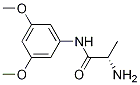 (S)-2-AMino-N-(3,5-diMethoxy-phenyl)-propionaMide Structure