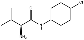 (S)-2-AMino-N-(4-chloro-cyclohexyl)-3-Methyl-butyraMide Struktur