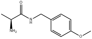 (S)-2-AMino-N-(4-Methoxy-benzyl)-propionaMide Struktur