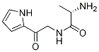 (S)-2-AMino-N-[2-oxo-2-(1H-pyrrol-2-yl)-ethyl]-propionaMide Struktur