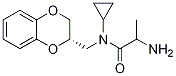 (S)-2-AMino-N-cyclopropyl-N-(2,3-dihydro-benzo[1,4]dioxin-2-ylMethyl)-propionaMide Struktur