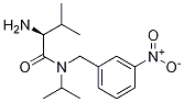(S)-2-AMino-N-isopropyl-3-Methyl-N-(3-nitro-benzyl)-butyraMide Struktur