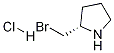 (S)-2-BroMoMethyl-pyrrolidine hydrochloride 化学構造式