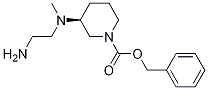 (S)-3-[(2-AMino-ethyl)-Methyl-aMino]-piperidine-1-carboxylic acid benzyl ester,1354002-09-7,结构式