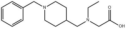 [(1-Benzyl-piperidin-4-ylMethyl)-ethyl-aMino]-acetic acid Struktur