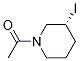 1-((R)-3-Iodo-piperidin-1-yl)-ethanone Struktur