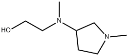 2-[Methyl-(1-Methyl-pyrrolidin-3-yl)-aMino]-ethanol Struktur