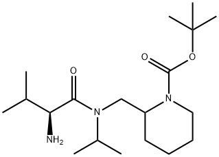 2-{[((S)-2-AMino-3-Methyl-butyryl)-isopropyl-aMino]-Methyl}-piperidine-1-carboxylic acid tert-butyl ester|