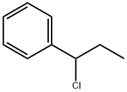 (1-chloropropyl)benzene Structure